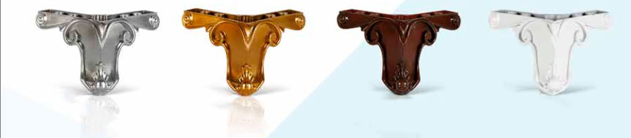 Пластиковая опора для мебели TL 47.40510-TL 47.40513